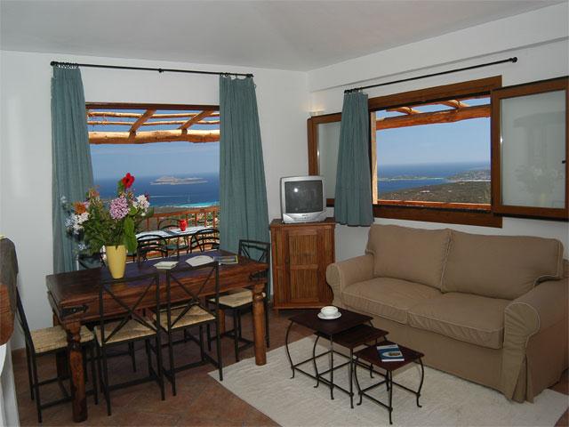 Sardinie - Vakantie appartement met zeezicht in Rocce Sarde