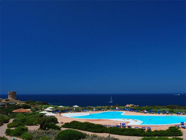Hotel aan zee - Torreruja - Isola Rossa - Sardinië vakantie
